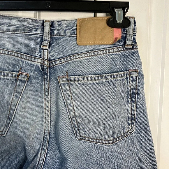 Acne Studios Bla Konst Stockholm 1997 Light Blue Trash Jeans 24" - Picture 3 of 8